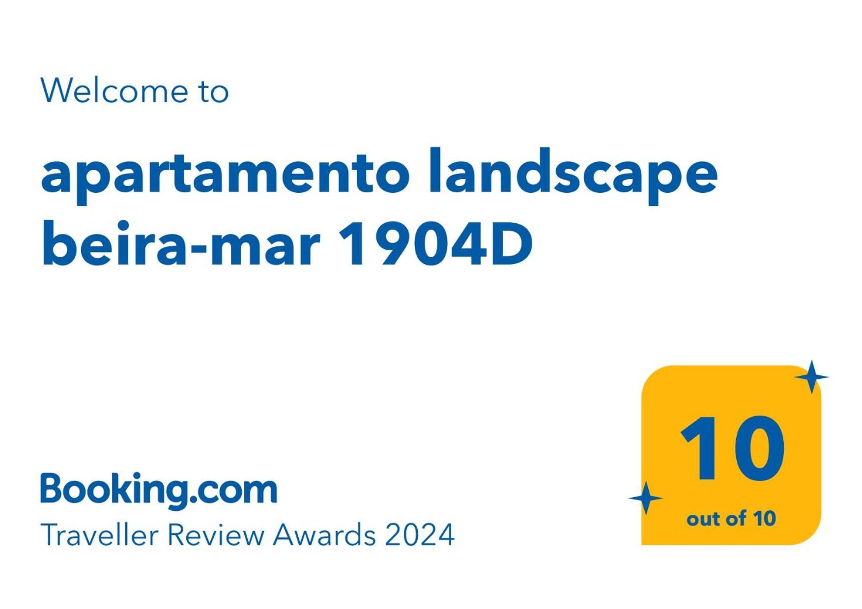 Apartamento Landscape Beira-Mar 1904D Форталеза Экстерьер фото